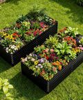 2 Pack Raised Garden Bed 8x4x2ft Galvanized Steel Planter Box Kit For Outdoor Gardening Large Vegetable And Flower Beds