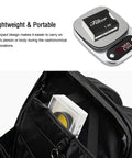 1.25 Inch Yellow Planetary Filter With Metal Frame for Lunar and Planetary Observation shown in portable case