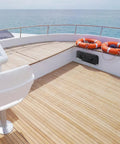 Heavy Duty Boat Hatch Cover Built Like A Tank With Premium Abs Plastic For Tight Deck Access features a sleek design on a boat deck.