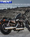 Level Your Trike With These Kickass 1.5 Inch Rear Suspension Lift Brackets For Harley Davidson Trikes Killer Ride Upgrade Plug And Play Components on a black Harley bike.