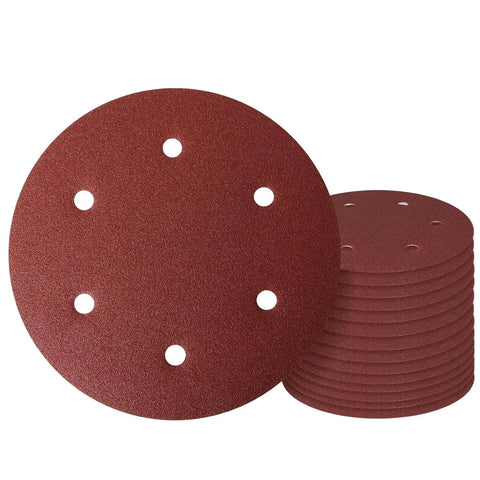 40 Sheets Sanding Discs Kit With 60 80 100 120 150 180 240 320 Grits For 5 Inch Orbital Sanders Pro Grade PE Backing