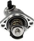 Heavy Duty Engine Coolant Thermostat Housing Assembly Direct Replacement Water Outlet showcasing the internal components and metal finish.