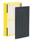 FLT4100 True HEPA Replacement Filter E for Air Purifier Models AC4100 AC4150P AC4150BL with yellow housing and black pre-filter
