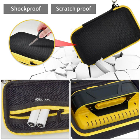 Tough As Nails Protective Case For Franklin ProSensor M150 M90 Stud Finder With Secure Wall Scanner Storage That Keeps Your Equipment Locked Down And Ready To Ride Out Any Project
