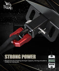 Two Pack Three Quarter Inch D Ring Shackle Aluminum 7075, 68,000 Lb Break Strength, Seven Eighths Inch Pin, Red Recovery Shackles