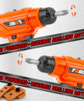 Realistic Kids Electric Drill Set For Ages 3 And Up, pretend play drill with rotation action, bits, nuts, wooden boards