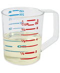 Bouncer Clear Measuring Cup One Cup And Quarter For Wet Or Dry Ingredients Durable Polycarbonate Crystal Clear Readings