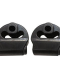 Exhaust Hanger Insulators Pack Of 2 Heavy Duty Muffler Mounts To Stop Vibration Beefed Up Polyurethane EPDM Blend 12mm Inner Diameter