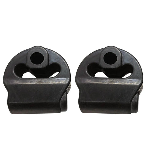 Exhaust Hanger Insulators Pack Of 2 Heavy Duty Muffler Mounts To Stop Vibration Beefed Up Polyurethane EPDM Blend 12mm Inner Diameter