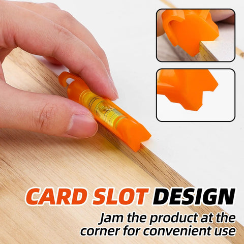 Set Of 8 Hanging Bubble Line String Levels Featuring Mini Spirit Tool And Clear Hollow Vials For Dead Nuts Accuracy Heavy Duty Abs Frame Bright Orange Coating Perfect For Bricklaying Tiling