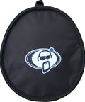 Built Tough Road Ready Tom Drum Case With Slick Egg Profile, hefty black shell and logo, ideal for drum protection during tours.