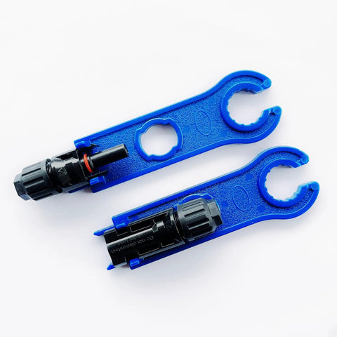 100 Piece Solar Panel Connector Kit IP67 Waterproof Male And Female Connectors, 50 Pairs With 2 Spanners