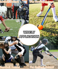 Sports montage showing use of 24 Piece Stainless Steel Helmet Visor Screws Kit With Visor Clips for baseball, softball, and hockey.