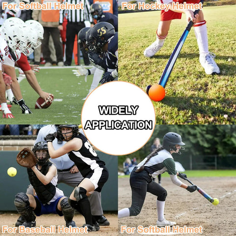 All In One Helmet Visor Screws Kit For Baseball Hockey Football And Softball Face Masks Replacement Hardware Pack use