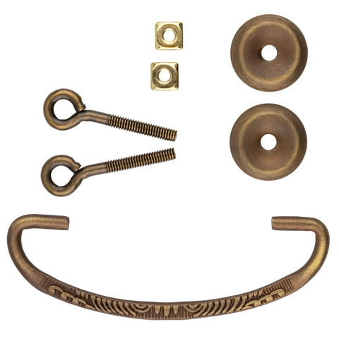 Kick Your Furniture Game With This Solid Aged Brass Drawer Bail Pull Featuring Three Inch Centers For Antique Cabinets And Dressers Straight Up Easy Install Top Notch Reproduction Hardware Set Of Six Premium Cast Brass Pieces Ready To Roll