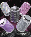 Universal Car Tire Valve Stem Caps Bling Air Cap With Crystal Diamonds Anodized Aluminum Valve Covers With O Ring