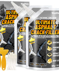 High Elasticity Asphalt Crack Filler For Driveways And Walkways, two bags and tools, self leveling waterproof sealant