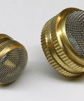 Built Tough Real Deal Ultrasonic Cleaner Baskets Set Of Two With Secure Screw Lock Brass Body And Stainless Steel Mesh Basket for tiny parts.