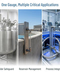 Industrial Water Level Meter With Three Eighths Inch Indicator Tube For Boilers And Cisterns, High Temperature Resistant Glass And Copper Level Gauge, Precise Measurement For Industrial Use And Sensitive Processes on boiler, reservoir, and process systems