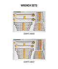 Wrench sets from 1024 Piece Master Mechanics Tool Set With Premium Modular Foam Trays And GSX Mobile Tool Storage Built For Pros And Serious DIYers
