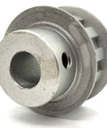 Solid Aluminum Timing Pulley With 12 Teeth And L Profile Design Featuring Attached Hub For No Hassle Swap On Robotics Copiers And Precision Power Gear Built Like A Tank For Smooth All Day Operations - 12T view with 1/2 bore.
