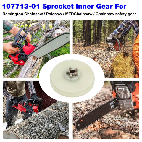 Replacement Sprocket Gear For Electric Chainsaw ABS Construction Built Tough Non Toxic Finish Fits 107713-01 And 717-04749 8.9 Cm Diameter 3.5 Cm High Easy Install Safe Eco Friendly Parts