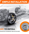 Front Wheel Hub Bearing Assembly 513179 Compatible with Chevy Impala installation diagram