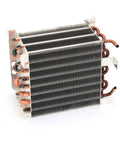 Pro Grade Evaporator Coil Without Coil Coat For Commercial Refrigeration OEM Replacement Part 028815 close-up of copper tubing and fins