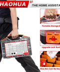 Person holding 4071 Piece Metric Screw Kit With M2 M3 M4 M5 Nuts And Bolts 39 Sizes From 4mm To 30mm in portable box