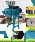 Beast Electric Grain Mill Grinder For Wet And Dry Cereals 3000W 110V Commercial Grade with stainless steel funnel