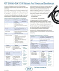 Specification sheet for Enviro-Loc EVR Balance Safety Breakaway Reattachable Unit with technical details.