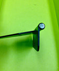 Side view of Lot Of 10 Flat Leaf Hinge Black For Heavy Doors Truck Cabinets 180 Degree Swing Hinge Heavy Duty Steel Construction