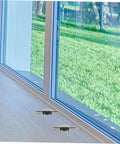 4 Pieces Sliding Door Wheel Pulley Track Roller Set For Wardrobe And Cabinet Doors Heavy Duty Steel And Nylon Hardware