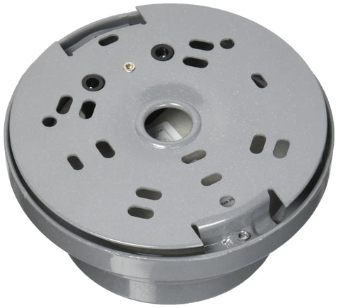 Indoor 120 Volt Buzzer Gray 70 dB At Ten Feet With Zero Point Zero Five Amp Draw Two And One Quarter Inch Steel Housing US Made 340A N5 Style