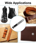 Leather Round Hole Punch 10mm Hollow Cutter For Belts And DIY Leather Craft tool with boots, belt, watch strap, and wallet