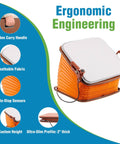 Innovative Home Tech SeatLift Electric Stand Assist Cushion with breathable fabric and hidden carry handle, 2" thick.