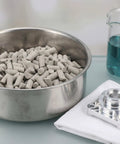 Cylinder Tumble Media For Silicon Carbide Polishing Pellets 440g Keeps Size Tight And Self Loss Low Works With Vibratory Bowls And Tumbler Grinders Ideal DIY Jewelry Making Metal Finishing Abrasive Pellets in bowl