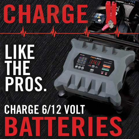All In One Fully Automatic 20 Amp Smart Charger For 6V And 12V Batteries Battery Maintainer with charger on carpet