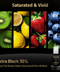 Saturated fruit images illustrating vivid colors from Sublimation Ink 337ML Autofill Bottles For Epson EcoTank Printers ET series.