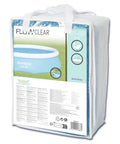 Hella Effective 10 Foot Solar Pool Cover That Locks In Heat And Shields Against Debris No Sweat Just Smart Drain Holes To Drop The Hassle Plus A Carry Bag For Easy Summer Relaxation in packaging.