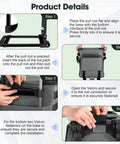 Instructions for assembling Beast Rolling Cooler Bag With Detachable Cart And All Terrain Wheels, 60 Can Capacity.