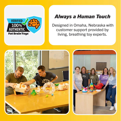 Team demonstrating Air Toobz Original Air Powered STEM Building Toy For Kids And Teens With Foam Ball Tubes And Airflow Experiments
