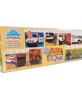 Packaging of Totally Realistic Ranch Truck Playset With Lights And Sounds Cattle Trailer 18 Piece Farm Toy Set Articulated Animals