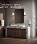Avid Vertical Toilet Paper Holder in Brushed Nickel Finish No Fuss Quick Change Sleek Modern Bathroom Accessory on wall