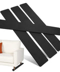 Thickened Non Slip Rubber Furniture Pads 4 Pack Self Adhesive Foot Covers For Couch And Chairs Prevent Sliding On Tile And Marble Floors Protect Floors From Scuffs Dents And Noise With Quiet Anti Slip Stoppers
