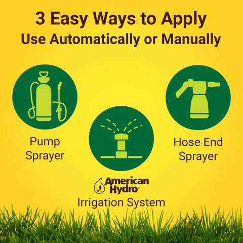 NatureShield Insect And Pest Repellent For Yard And Outdoor Spaces, A Reliable Bug Spray For Patio And Lawn That Auto Dispenses Via Irrigation Feeder System, Pump Or Hose End Sprayer, 64 Oz; 3 application methods