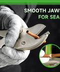 Badass Pinch Off Pliers For Quick Line Locking Tough As Nails Steel Tubing Crimper with smooth jaws on copper tube