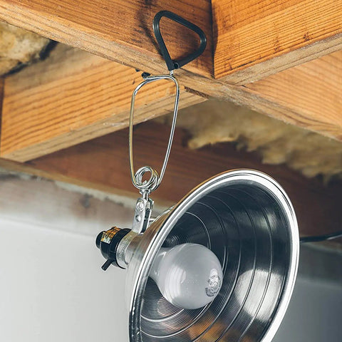 Clamp Lamp With Eight And A Half Inch Aluminum Reflector Up To 150W E26 Socket A Real Workhorse Desk Light For Studio Shop Photography And Indoor Plant Growth 6 Foot Cord Silver Finish No Bulb Included