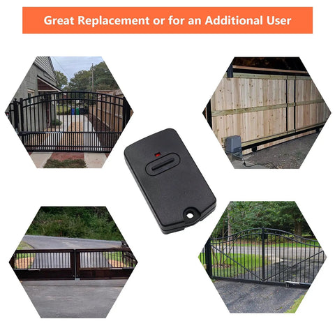 RB741 Gate Opener Remote 318MHz 9 Dip FM135 Transmitter For MM371W MM572W MM562 MM360 GTO Gate Openers 3 Pack