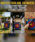 High Density XPE Foam Archery Target 20 Inch Square for recurve and compound bow practice in backyard and indoor settings